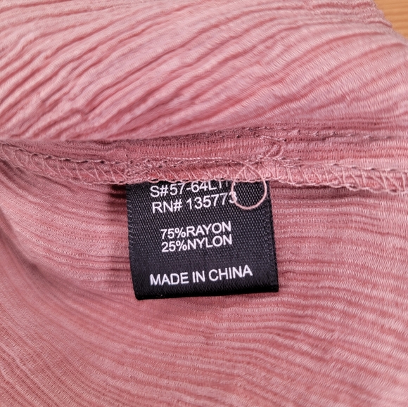 NWT Olivaceous Peasant Top ~ Large - Picture 4 of 9